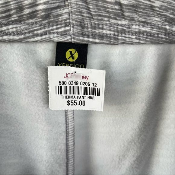 Xersion NWT Mens Thermal Jogger Grey Pants Size XXL - Picture 5 of 7